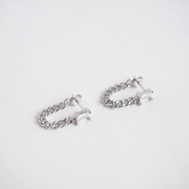 Maud Chain Drop Earrings