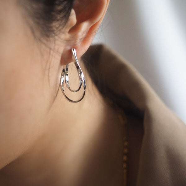 Michelle Double Hoop Earrings