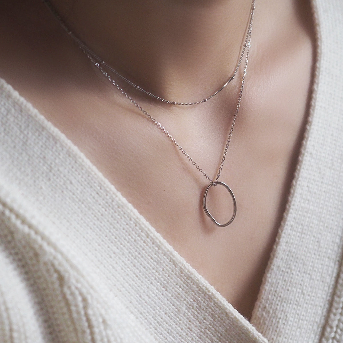 Eloise Layer Hoop Necklace