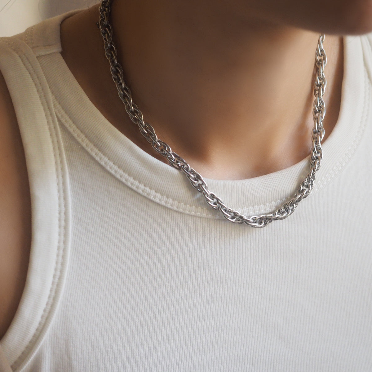 Jon Weave Chain Necklace