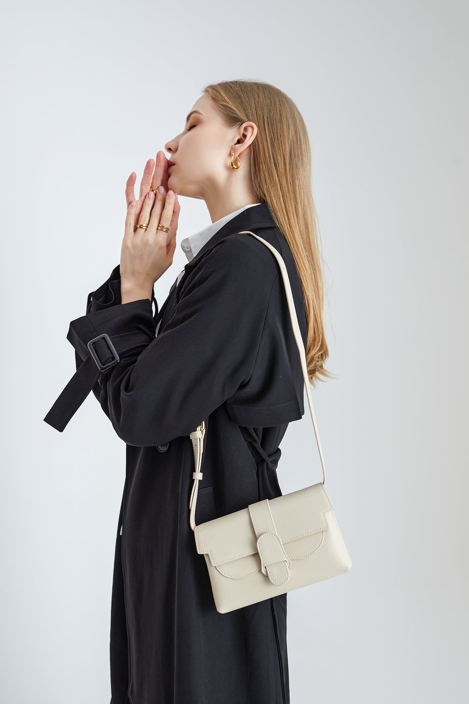 Kaia Belt Bag - Cream