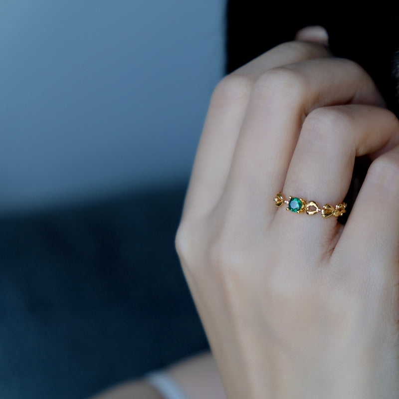 Essie Emerald Ring