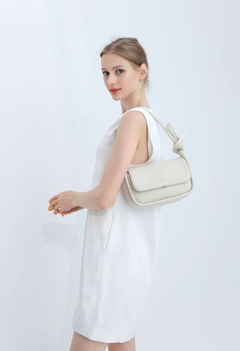 Lorraine Shoulder Bag - White