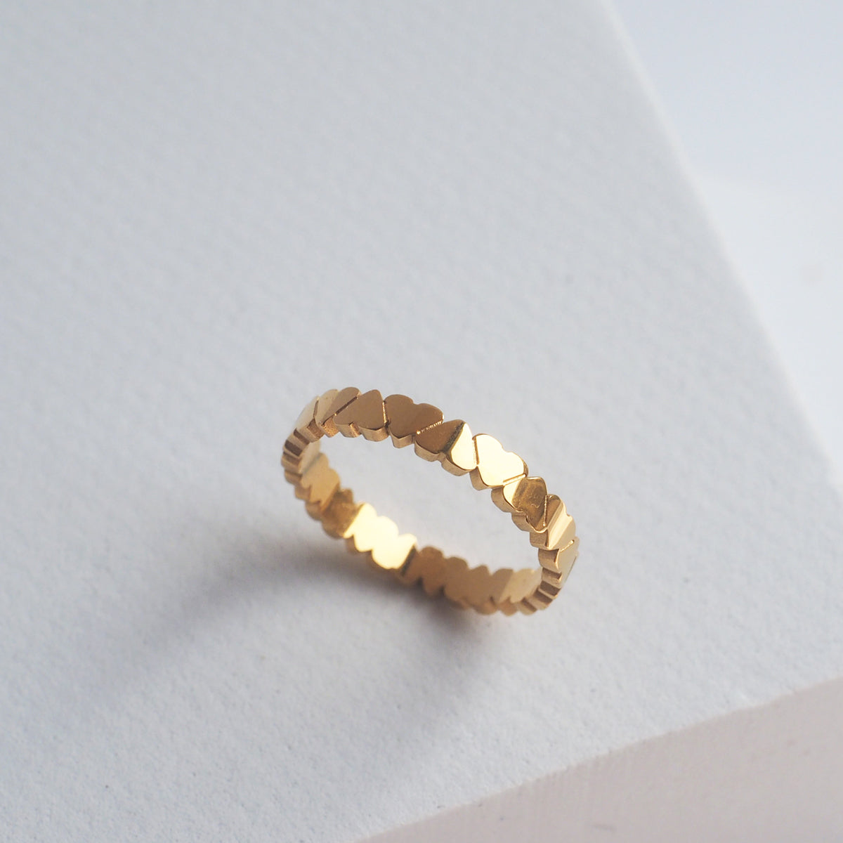 Heart Gold Ring