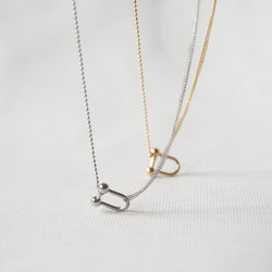 Horseshoe Buckle Necklace