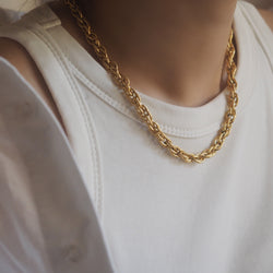 Jon Weave Chain Necklace