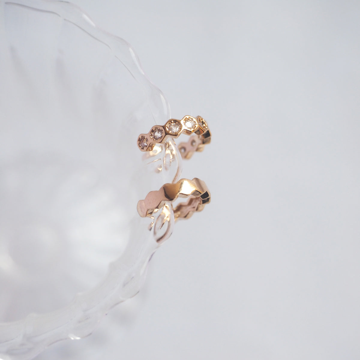 Cyprien Rose Gold Ear Cuff Set