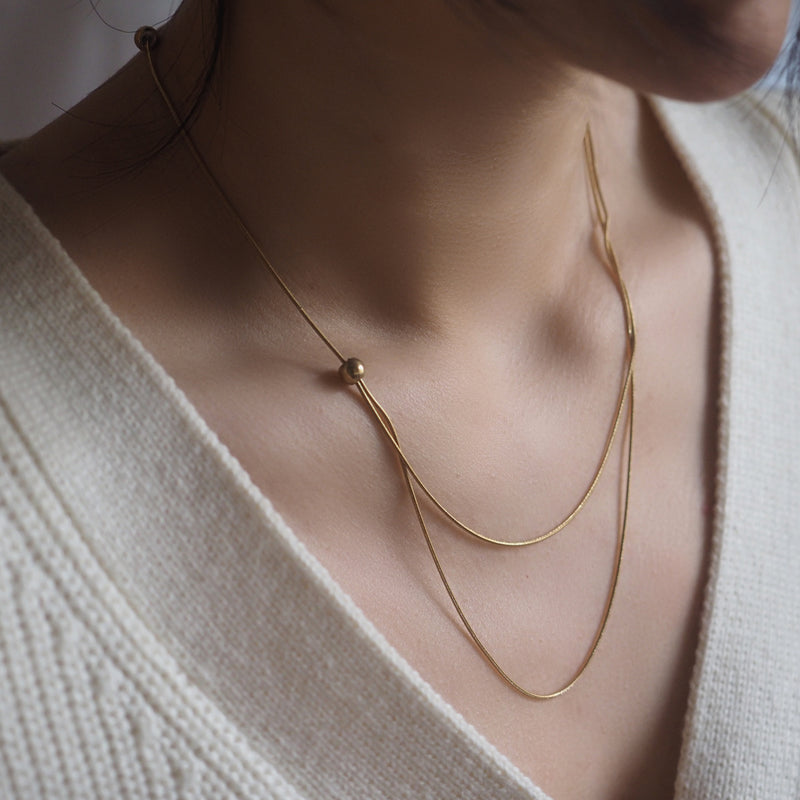 Ellinor Double Strand Necklace