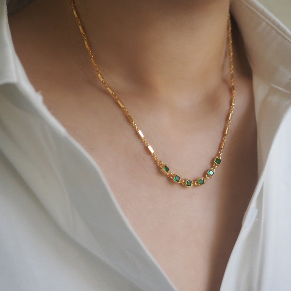 Margaux Emerald Necklace