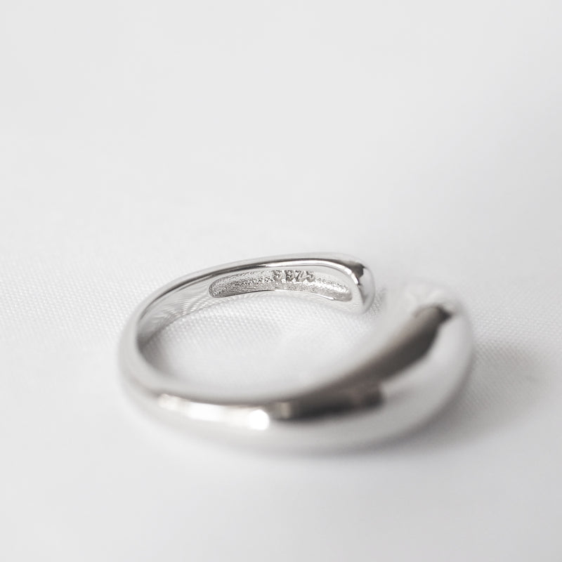 Veronique Bold Silver Ring