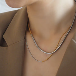 Brett 2-Tone Necklace