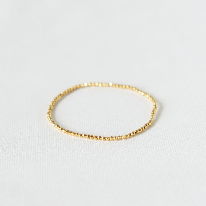 Mae Gold Bead Bracelet
