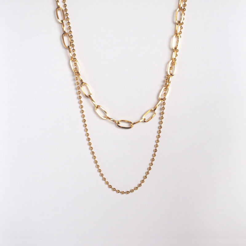 Tayler Double Chain Necklace