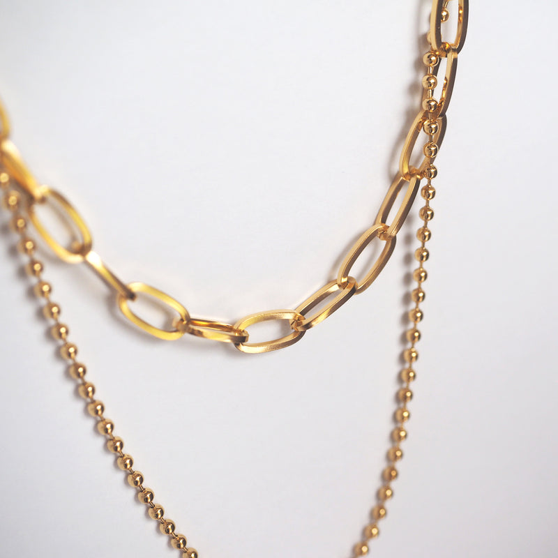 Tayler Double Chain Necklace