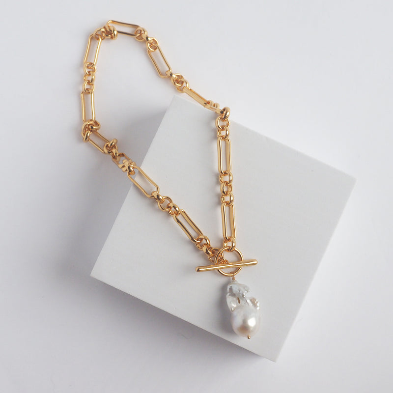 Madelyn Pearl Drop Necklace