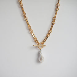 Madelyn Pearl Drop Necklace