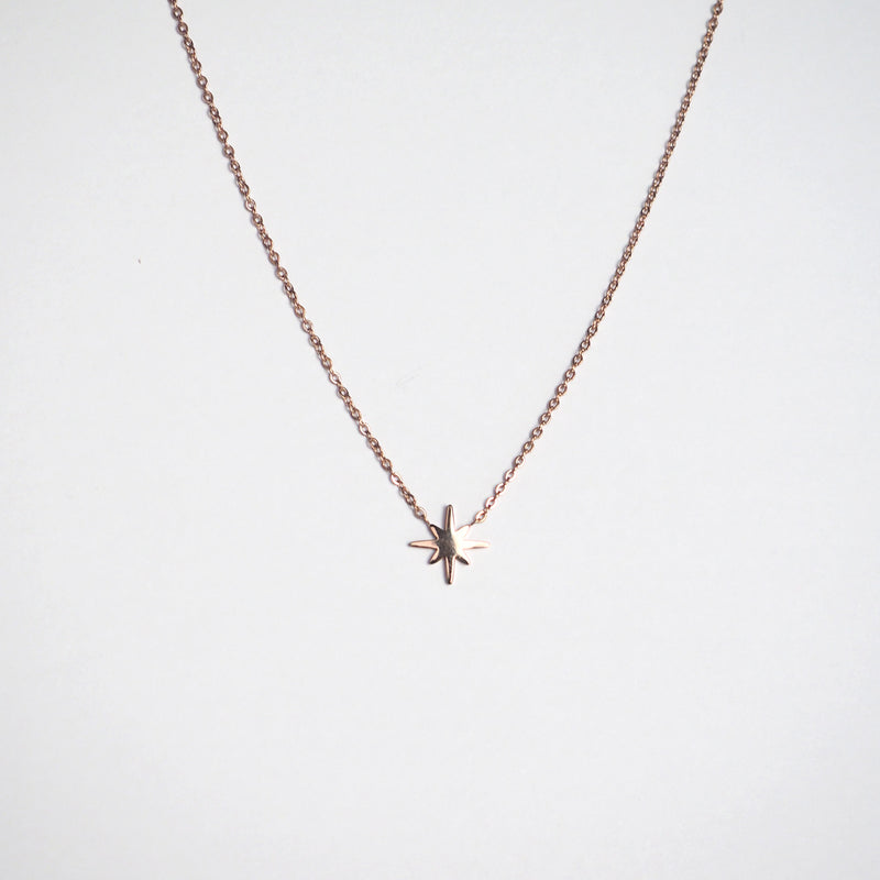 Fanchon Starry Rose Gold Necklace