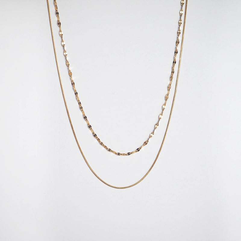 Zabrina Double Chain Necklace