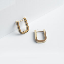 Pau Square Hoop Earrings