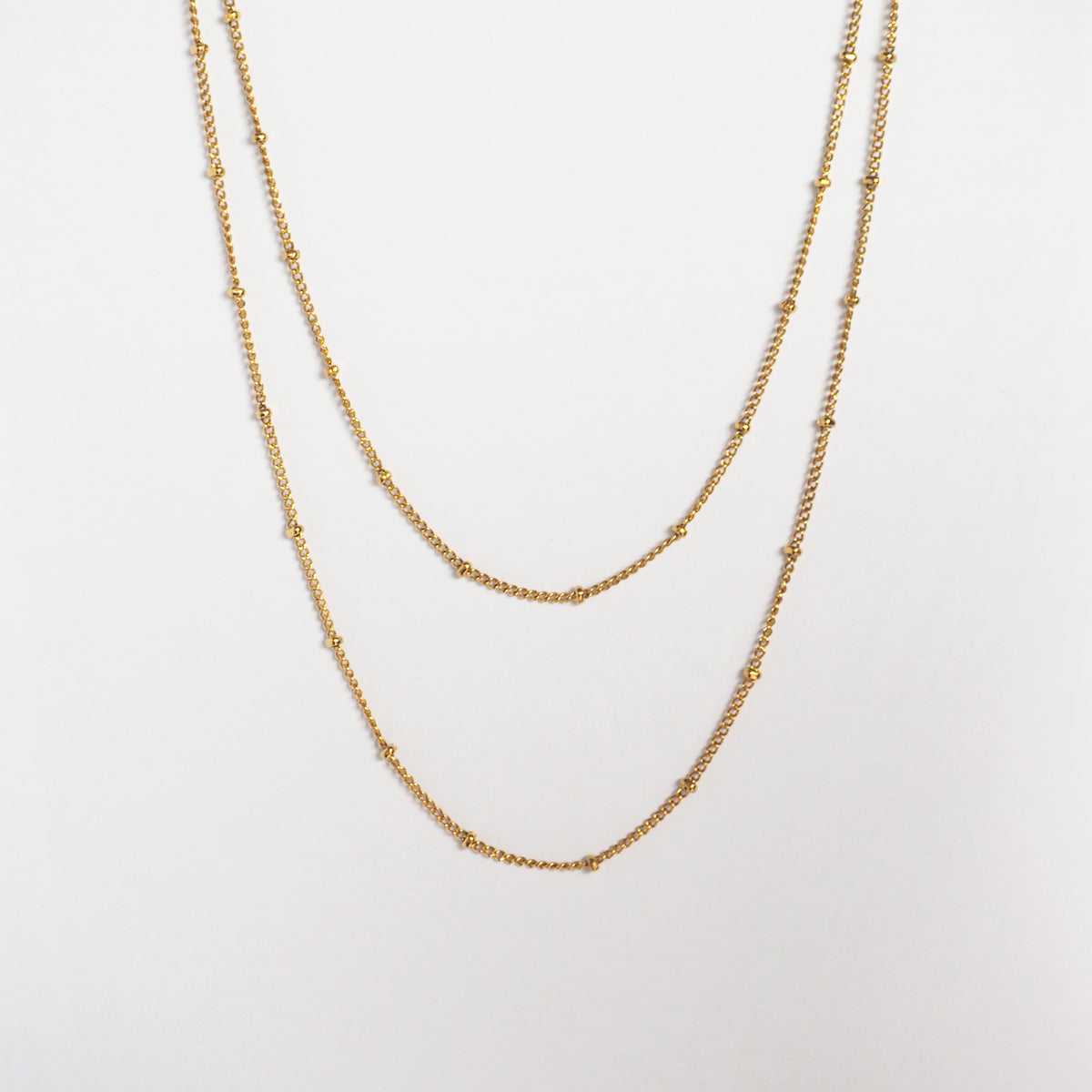 Ivon Double Chain Necklace