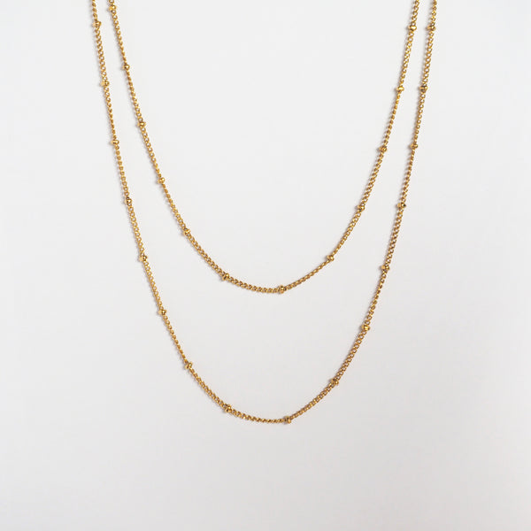 Ivon Double Chain Necklace
