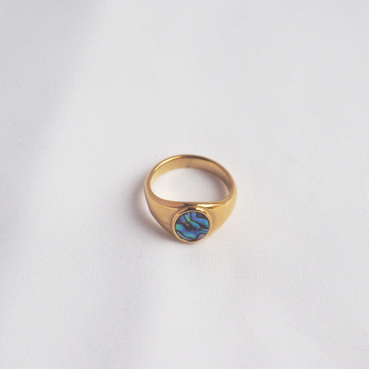 Eileen Abalone Shell Ring