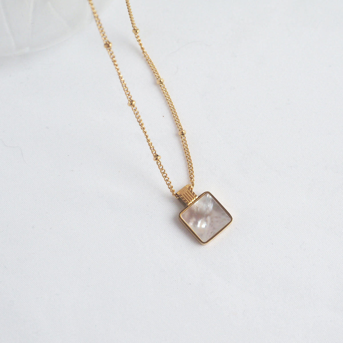 Wicket Shell Charm Necklace