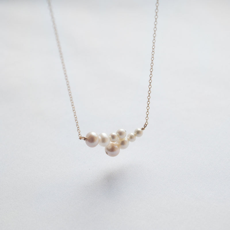 Mavis Gradual Pearls Necklace