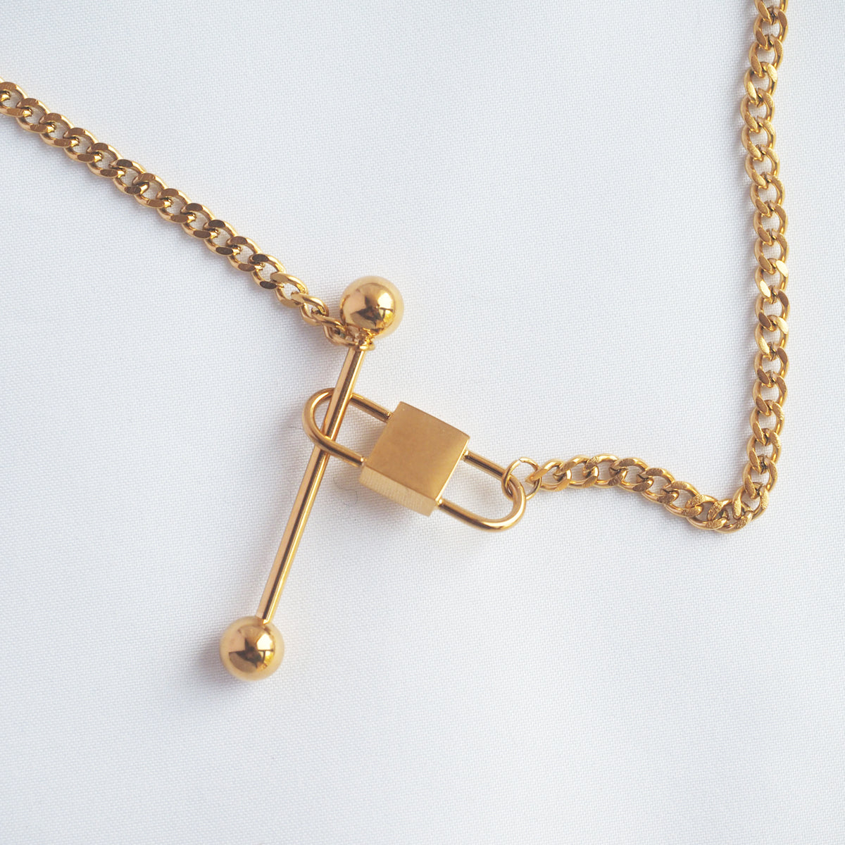 Berthe Lock Necklace