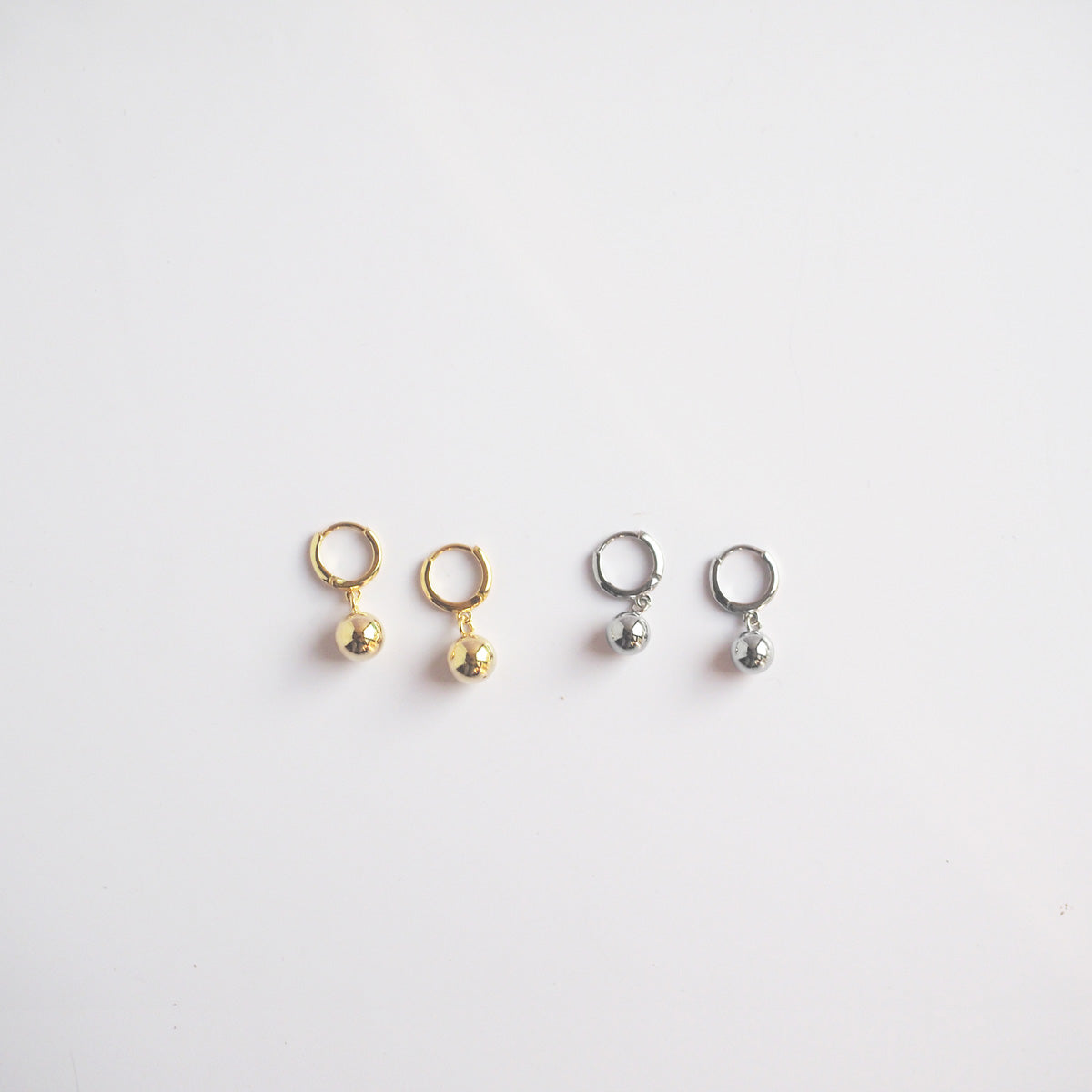 Orva Drop Ball Earrings