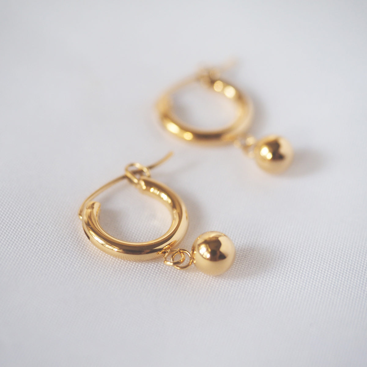 Juin Ball Drop Earrings