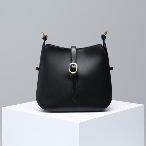 Belty Shoulder Bag - Black