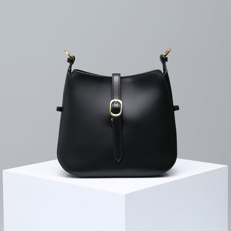 Belty Shoulder Bag - Black