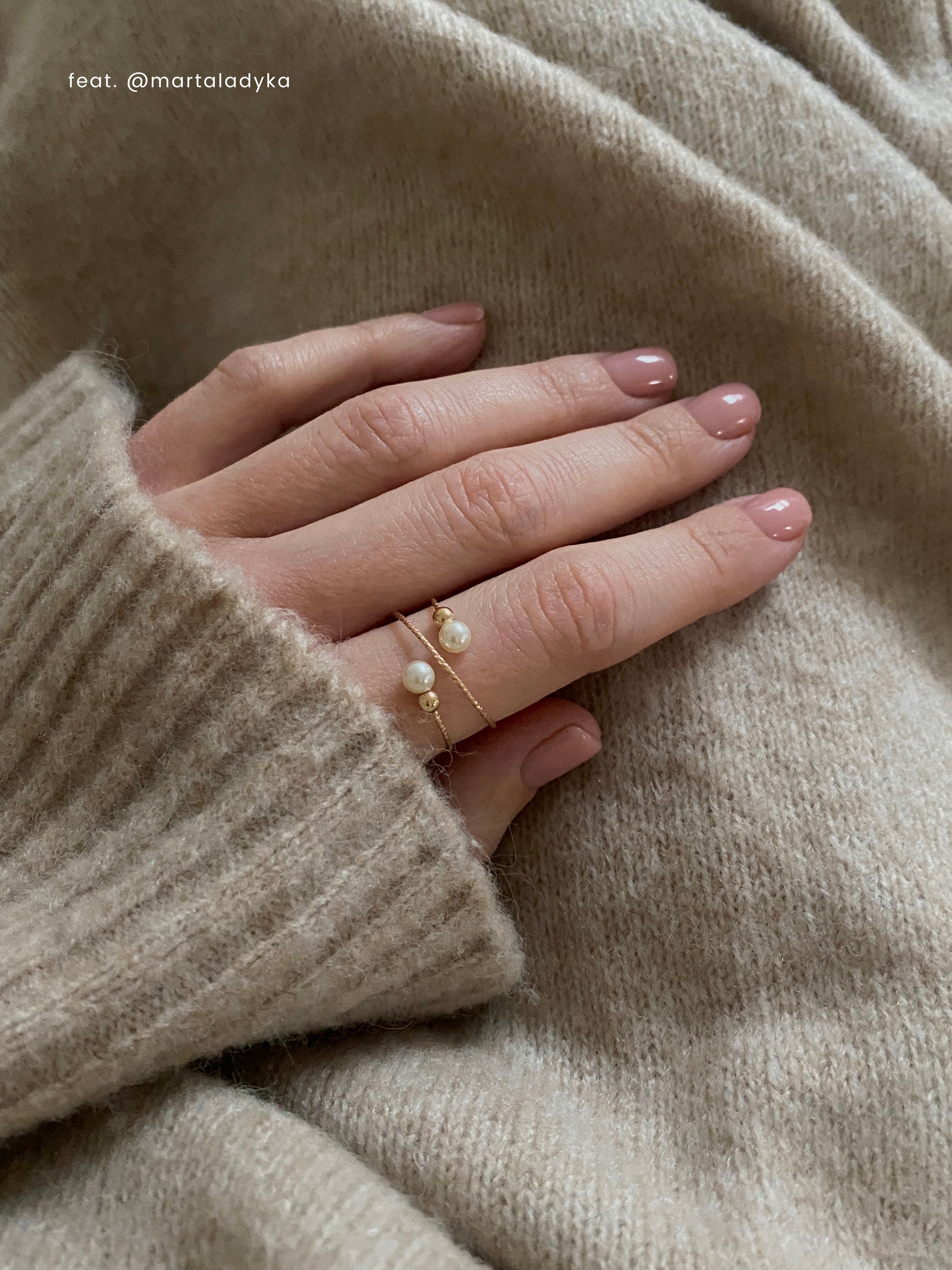 Dion Pearls Ring