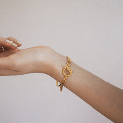 Karine Double Chain Bracelet